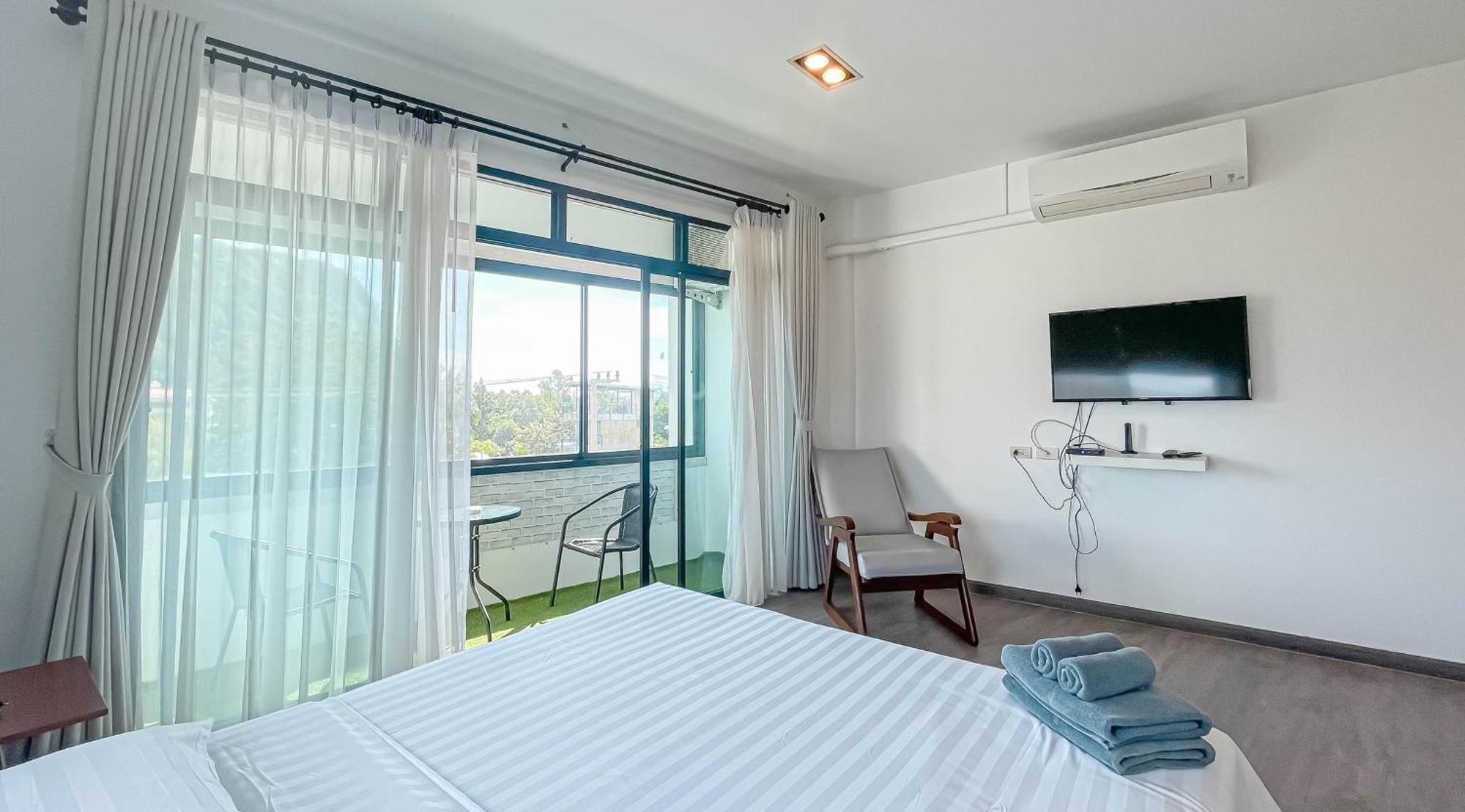 Rublom Chomview Pranburi Aparthotel Ban Nong Sua  Bilik gambar